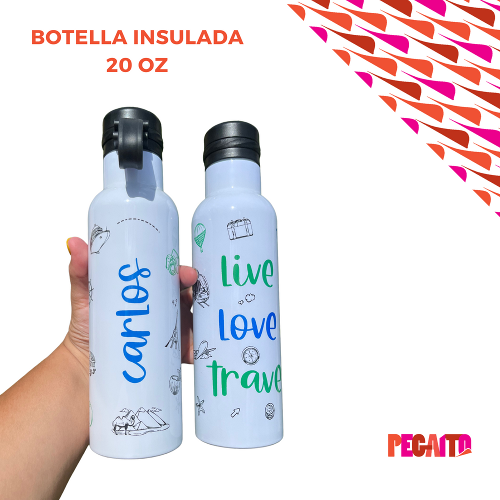 Botella Live Love Travel