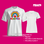 T Shirt Maestra Lapiz Arcoiris