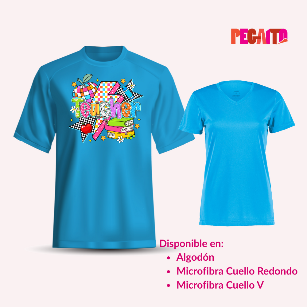 T Shirt Teacher Retro Disco