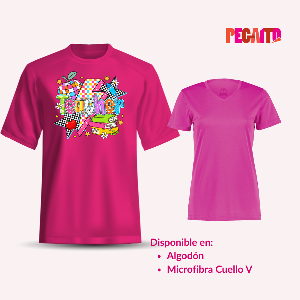 T Shirt Teacher Retro Disco