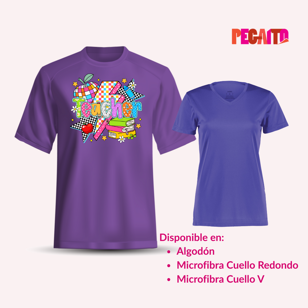 T Shirt Teacher Retro Disco