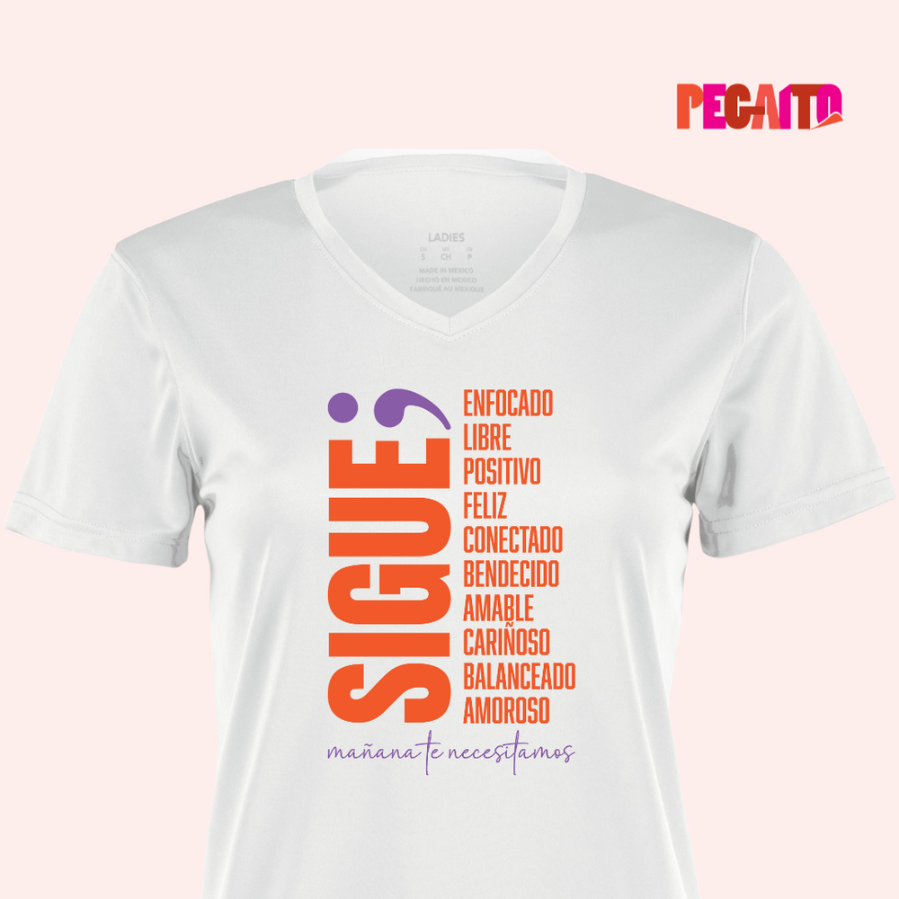 T Shirt - Sigue; - Prevención de suicidio