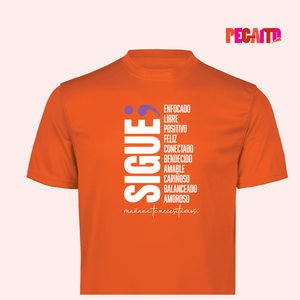 T Shirt - Sigue; - Prevención de suicidio