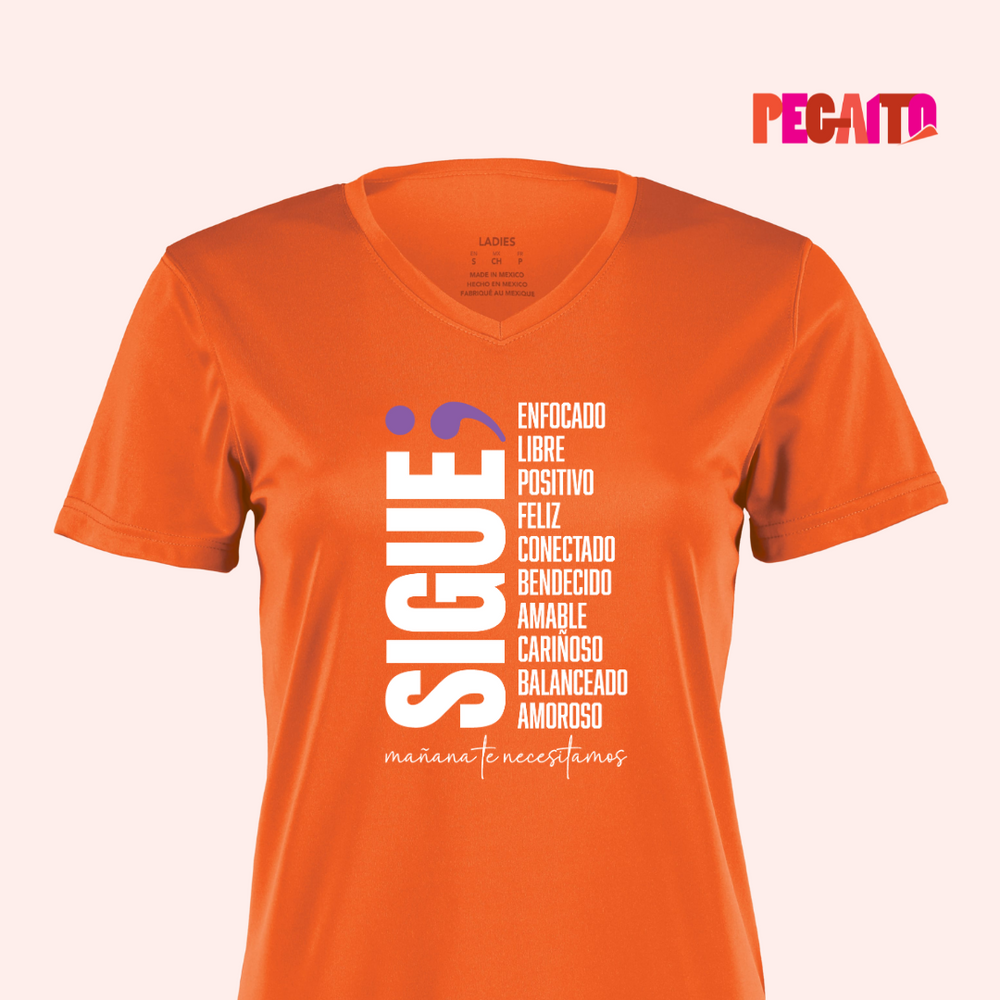 T Shirt - Sigue; - Prevención de suicidio