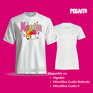 T Shirt Maestra Coquette Lazo