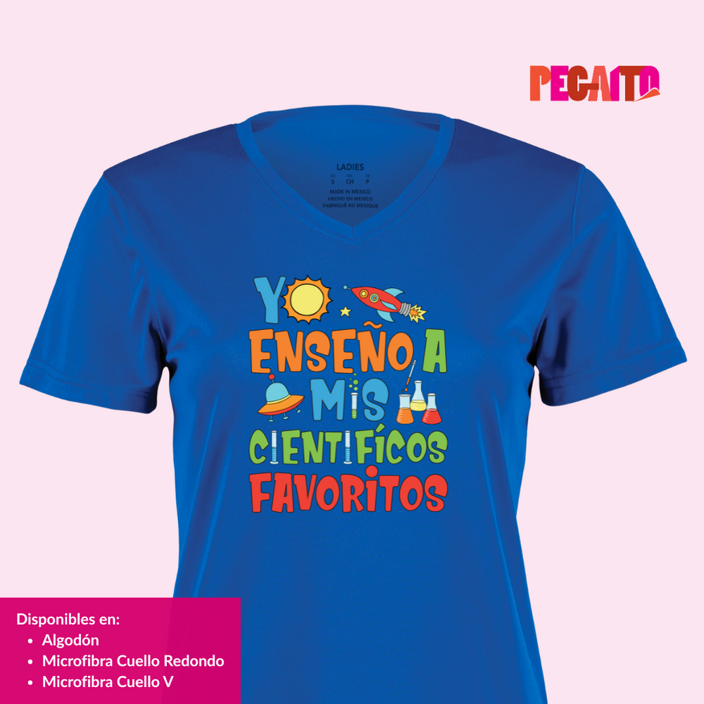 T Shirt Yo Enseño a mis científicos favoritos