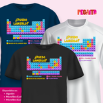 T Shirt ¿Puedo lamerlo? Tabla periódica de elementos