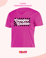 T Shirt - Consejero Escolar Checkered Board