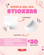 Oferta Stickers 200 x $30 con envío Gratis